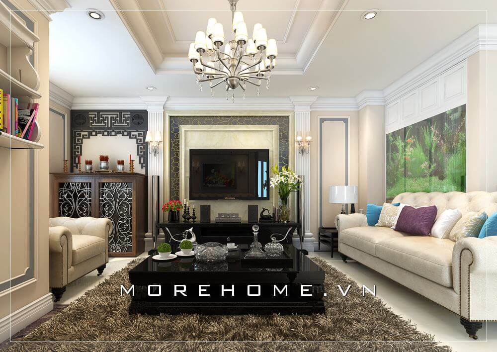 Thiết kế chung cư tân cổ điển